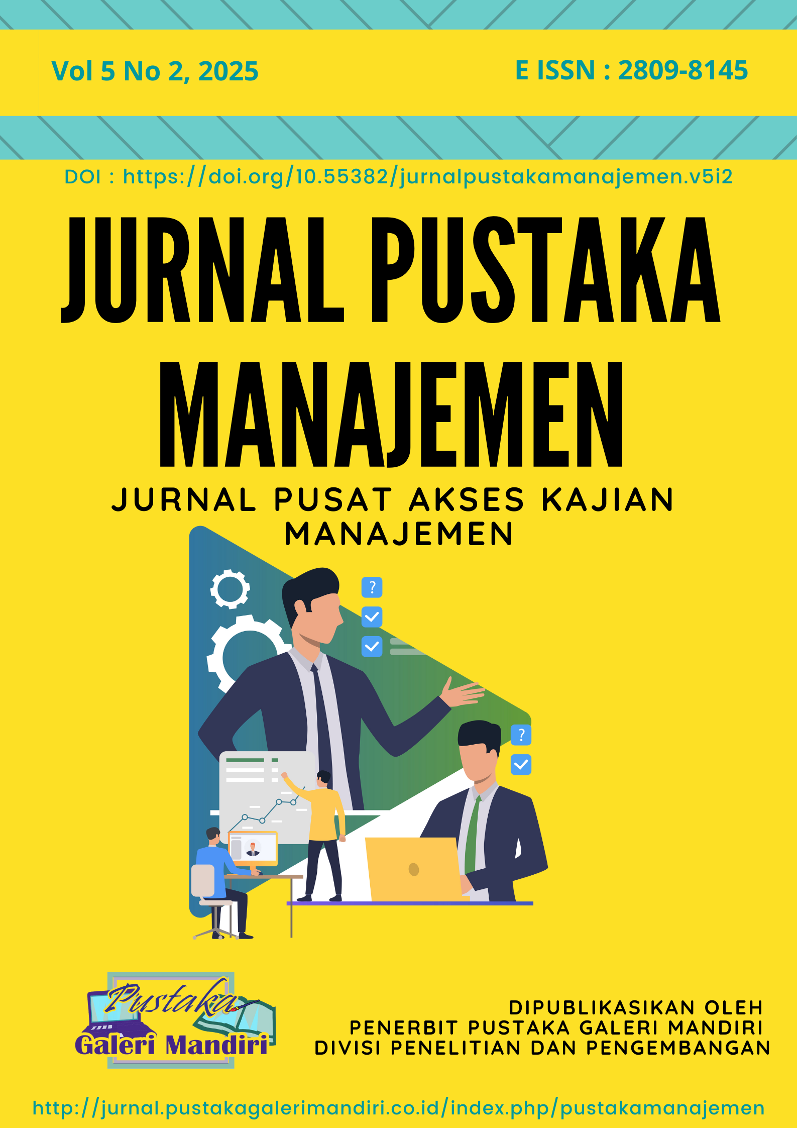 					Lihat Vol 5 No 2 (2025): Jurnal Pustaka Manajemen 
				